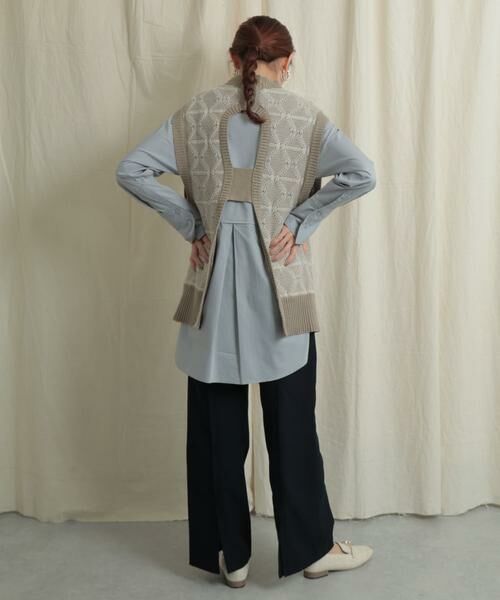 SENSE OF PLACE by URBAN RESEARCH / センスオブプレイス バイ アーバンリサーチ その他パンツ | バックスリットワイドパンツ | 詳細24