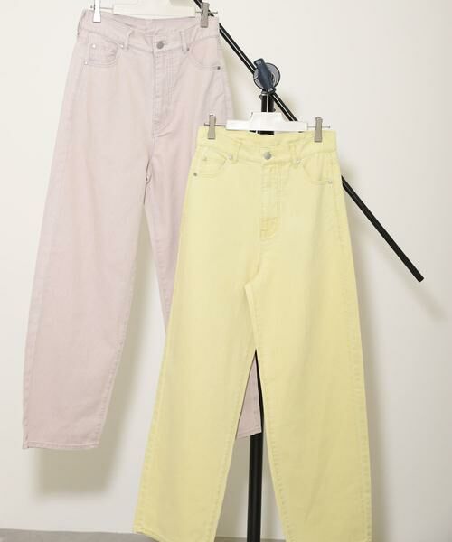 SENSE OF PLACE by URBAN RESEARCH / センスオブプレイス バイ アーバンリサーチ デニムパンツ | 『Tallサイズあり』カラーカツラギパンツ | 詳細1