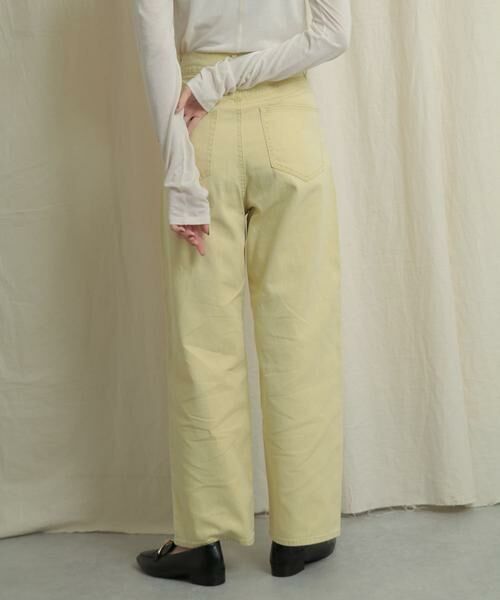 SENSE OF PLACE by URBAN RESEARCH / センスオブプレイス バイ アーバンリサーチ デニムパンツ | 『Tallサイズあり』カラーカツラギパンツ | 詳細5
