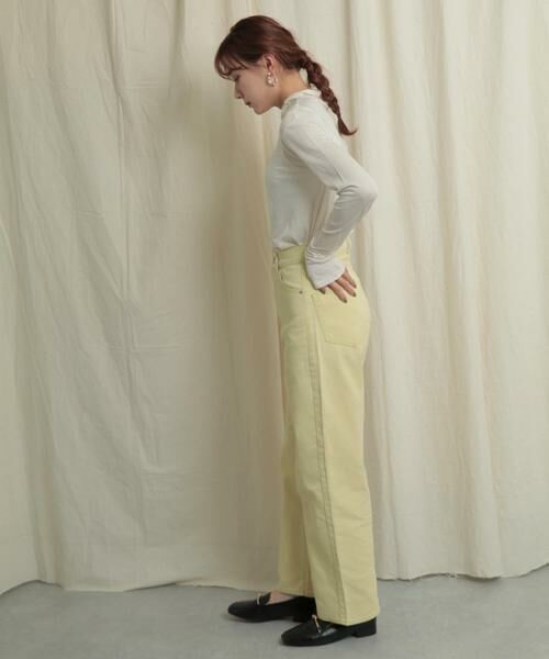 SENSE OF PLACE by URBAN RESEARCH / センスオブプレイス バイ アーバンリサーチ デニムパンツ | 『Tallサイズあり』カラーカツラギパンツ | 詳細7