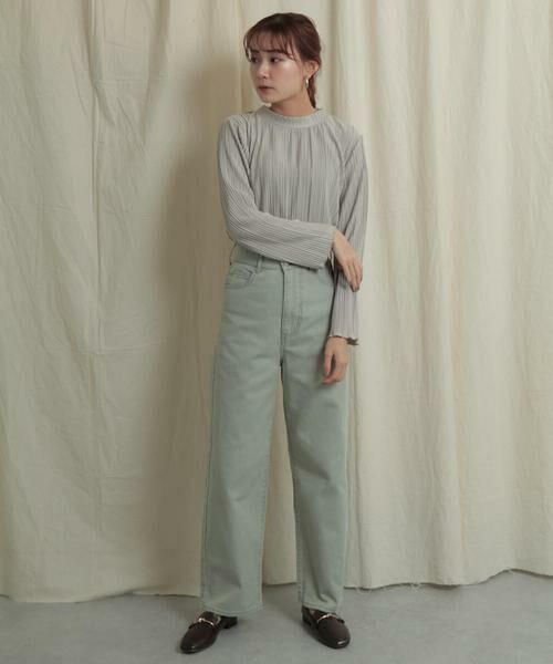 SENSE OF PLACE by URBAN RESEARCH / センスオブプレイス バイ アーバンリサーチ デニムパンツ | 『Tallサイズあり』カラーカツラギパンツ | 詳細17