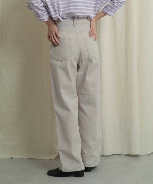 SENSE OF PLACE by URBAN RESEARCH / センスオブプレイス バイ アーバンリサーチ デニムパンツ | 『Tallサイズあり』カラーカツラギパンツ | 詳細23