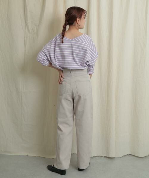 SENSE OF PLACE by URBAN RESEARCH / センスオブプレイス バイ アーバンリサーチ デニムパンツ | 『Tallサイズあり』カラーカツラギパンツ | 詳細26
