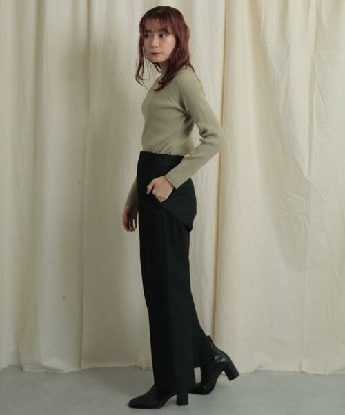 SENSE OF PLACE by URBAN RESEARCH / センスオブプレイス バイ アーバンリサーチ その他パンツ | バックスリットストレートワイドパンツ | 詳細28