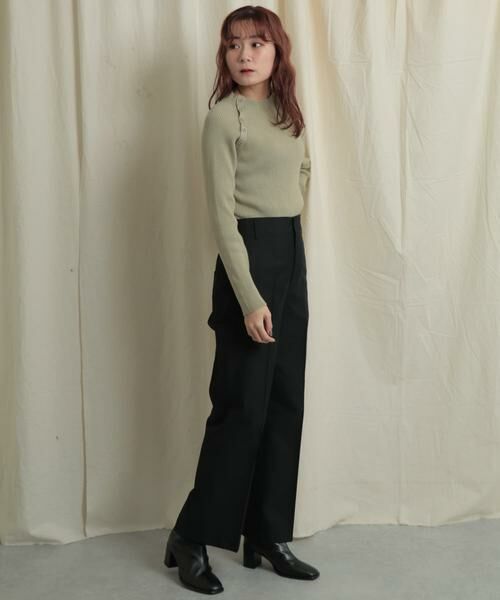 SENSE OF PLACE by URBAN RESEARCH / センスオブプレイス バイ アーバンリサーチ その他パンツ | バックスリットストレートワイドパンツ | 詳細29