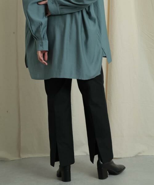 SENSE OF PLACE by URBAN RESEARCH / センスオブプレイス バイ アーバンリサーチ その他パンツ | バックスリットストレートワイドパンツ | 詳細21