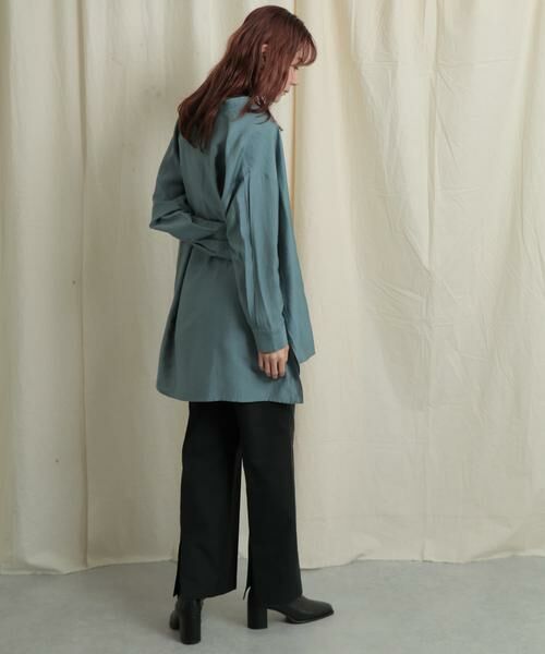 SENSE OF PLACE by URBAN RESEARCH / センスオブプレイス バイ アーバンリサーチ その他パンツ | バックスリットストレートワイドパンツ | 詳細24