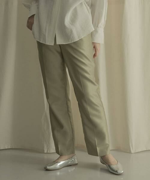 SENSE OF PLACE by URBAN RESEARCH / センスオブプレイス バイ アーバンリサーチ その他パンツ | シャンタンテーパードパンツ | 詳細10