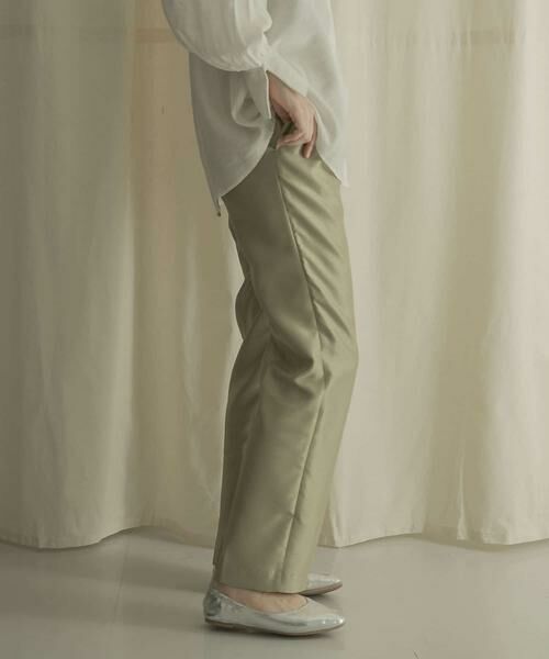 SENSE OF PLACE by URBAN RESEARCH / センスオブプレイス バイ アーバンリサーチ その他パンツ | シャンタンテーパードパンツ | 詳細11