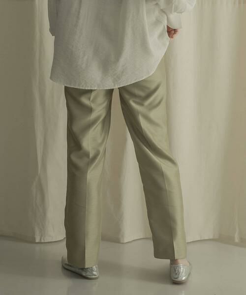 SENSE OF PLACE by URBAN RESEARCH / センスオブプレイス バイ アーバンリサーチ その他パンツ | シャンタンテーパードパンツ | 詳細12