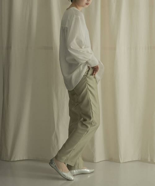 SENSE OF PLACE by URBAN RESEARCH / センスオブプレイス バイ アーバンリサーチ その他パンツ | シャンタンテーパードパンツ | 詳細15