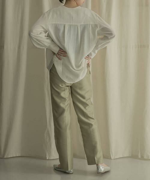 SENSE OF PLACE by URBAN RESEARCH / センスオブプレイス バイ アーバンリサーチ その他パンツ | シャンタンテーパードパンツ | 詳細16