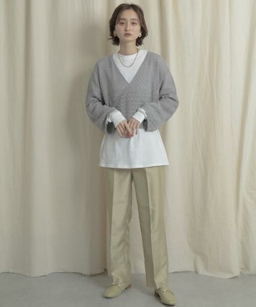 SENSE OF PLACE by URBAN RESEARCH / センスオブプレイス バイ アーバンリサーチ その他パンツ | シャンタンテーパードパンツ | 詳細17