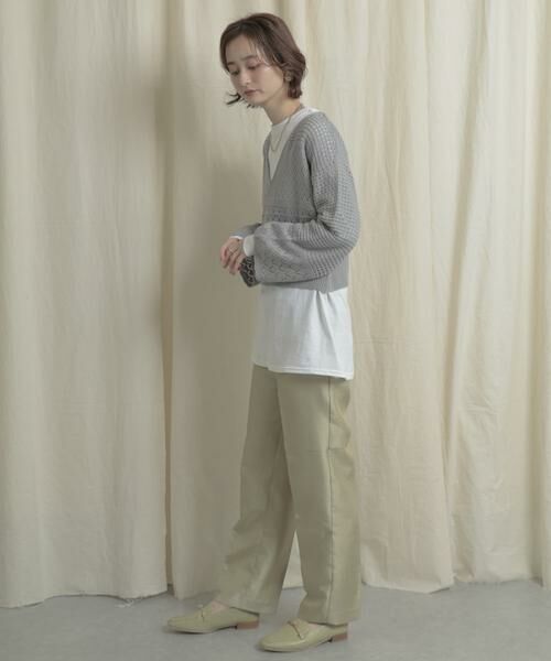 SENSE OF PLACE by URBAN RESEARCH / センスオブプレイス バイ アーバンリサーチ その他パンツ | シャンタンテーパードパンツ | 詳細19