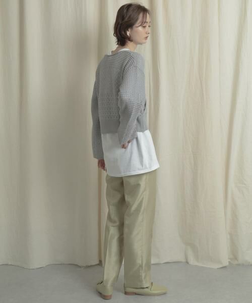 SENSE OF PLACE by URBAN RESEARCH / センスオブプレイス バイ アーバンリサーチ その他パンツ | シャンタンテーパードパンツ | 詳細20