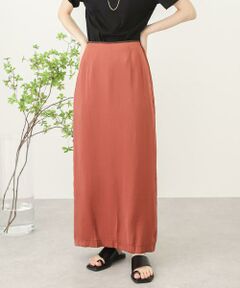 SENSE OF PLACE by URBAN RESEARCH / センスオブプレイス バイ アーバンリサーチ スカート | サテンストレートナロースカート