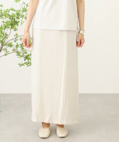 SENSE OF PLACE by URBAN RESEARCH / センスオブプレイス バイ アーバンリサーチ スカート | サテンストレートナロースカート