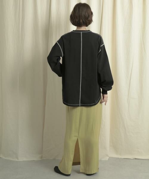 SENSE OF PLACE by URBAN RESEARCH / センスオブプレイス バイ アーバンリサーチ スカート | サテンストレートナロースカート | 詳細26