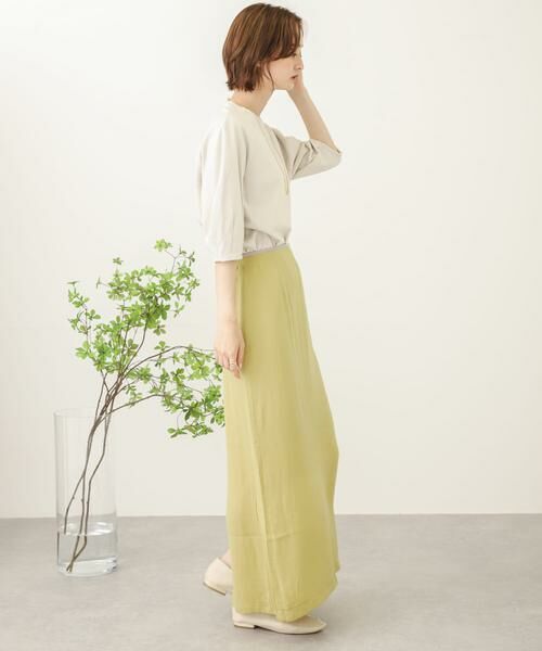 SENSE OF PLACE by URBAN RESEARCH / センスオブプレイス バイ アーバンリサーチ スカート | サテンストレートナロースカート | 詳細17