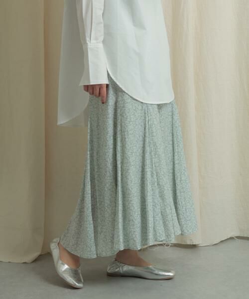 SENSE OF PLACE by URBAN RESEARCH / センスオブプレイス バイ アーバンリサーチ スカート | マーメイドフラワープリントスカート | 詳細15