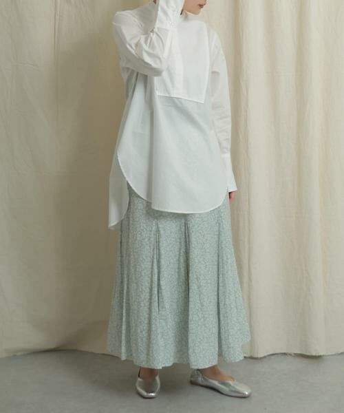 SENSE OF PLACE by URBAN RESEARCH/センスオブプレイス バイ アーバンリサーチ マーメイドフラワープリントスカート グリーン系その他 one SENSE OF PLACE by URBAN RESEARCH/センスオブプレイス バイ アーバンリサーチ マーメイドフラワープリントスカート グリーン系その他 one