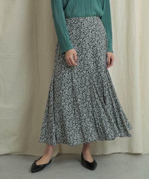 SENSE OF PLACE by URBAN RESEARCH / センスオブプレイス バイ アーバンリサーチ スカート | マーメイドフラワープリントスカート | 詳細24