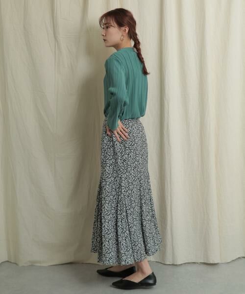 SENSE OF PLACE by URBAN RESEARCH / センスオブプレイス バイ アーバンリサーチ スカート | マーメイドフラワープリントスカート | 詳細26