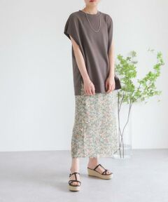 SENSE OF PLACE by URBAN RESEARCH / センスオブプレイス バイ アーバンリサーチ スカート | ナローラップフラワースカート