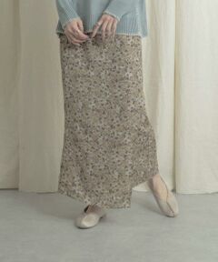 SENSE OF PLACE by URBAN RESEARCH / センスオブプレイス バイ アーバンリサーチ スカート | ナローラップフラワースカート