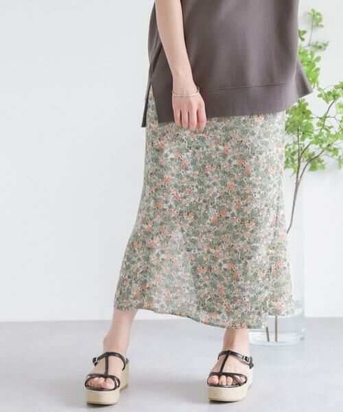 SENSE OF PLACE by URBAN RESEARCH / センスオブプレイス バイ アーバンリサーチ スカート | ナローラップフラワースカート | 詳細3