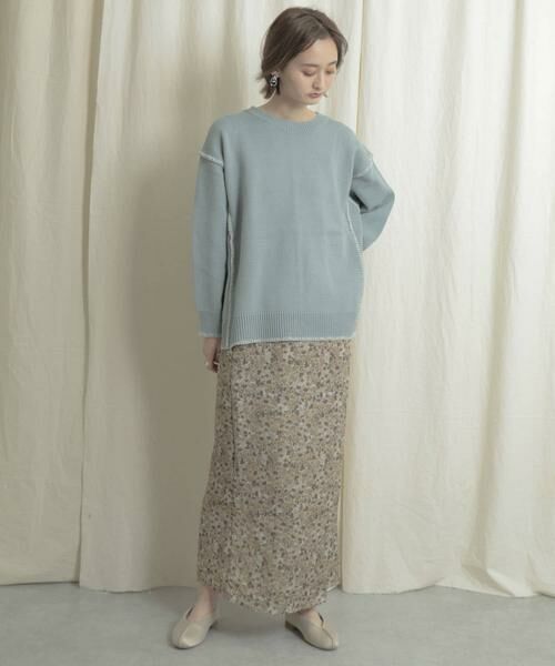 SENSE OF PLACE by URBAN RESEARCH / センスオブプレイス バイ アーバンリサーチ スカート | ナローラップフラワースカート | 詳細24