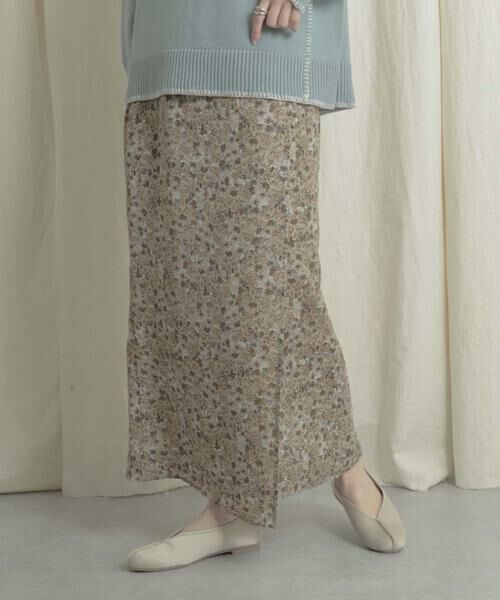 SENSE OF PLACE by URBAN RESEARCH / センスオブプレイス バイ アーバンリサーチ スカート | ナローラップフラワースカート | 詳細16