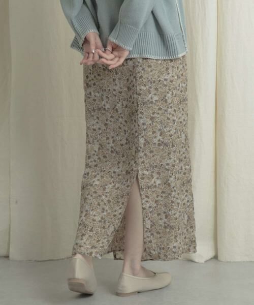 SENSE OF PLACE by URBAN RESEARCH / センスオブプレイス バイ アーバンリサーチ スカート | ナローラップフラワースカート | 詳細20