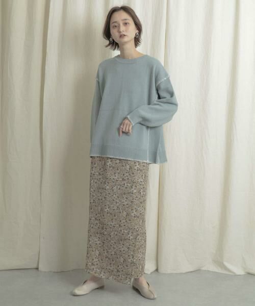 SENSE OF PLACE by URBAN RESEARCH / センスオブプレイス バイ アーバンリサーチ スカート | ナローラップフラワースカート | 詳細22