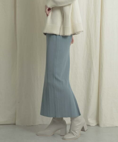 SENSE OF PLACE by URBAN RESEARCH / センスオブプレイス バイ アーバンリサーチ スカート | リブニットタイトスカート | 詳細3