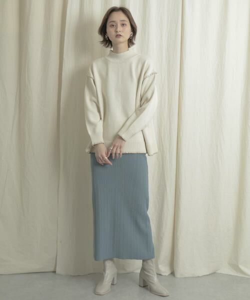 SENSE OF PLACE by URBAN RESEARCH / センスオブプレイス バイ アーバンリサーチ スカート | リブニットタイトスカート | 詳細5