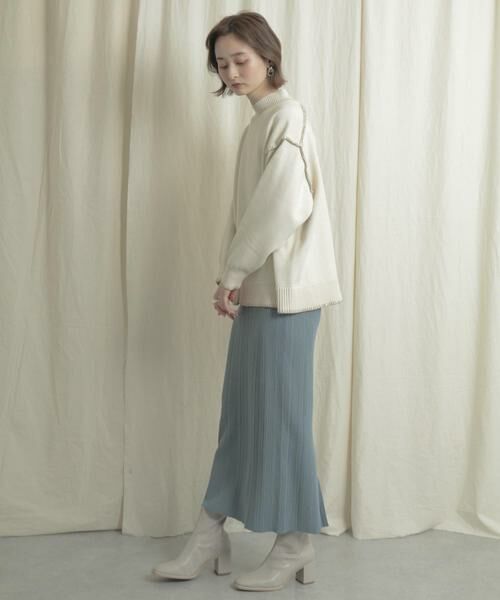 SENSE OF PLACE by URBAN RESEARCH / センスオブプレイス バイ アーバンリサーチ スカート | リブニットタイトスカート | 詳細7
