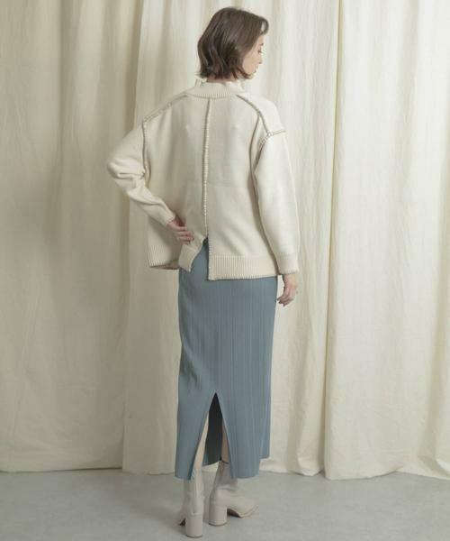SENSE OF PLACE by URBAN RESEARCH / センスオブプレイス バイ アーバンリサーチ スカート | リブニットタイトスカート | 詳細8