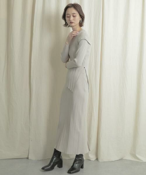 SENSE OF PLACE by URBAN RESEARCH / センスオブプレイス バイ アーバンリサーチ スカート | リブニットタイトスカート | 詳細12