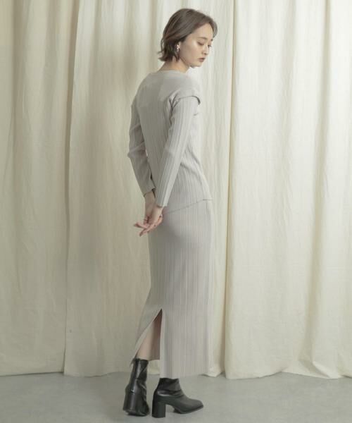 SENSE OF PLACE by URBAN RESEARCH / センスオブプレイス バイ アーバンリサーチ スカート | リブニットタイトスカート | 詳細14