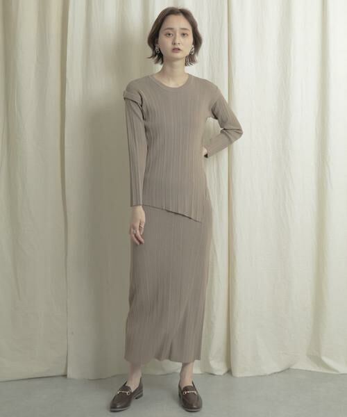 SENSE OF PLACE by URBAN RESEARCH / センスオブプレイス バイ アーバンリサーチ スカート | リブニットタイトスカート | 詳細19