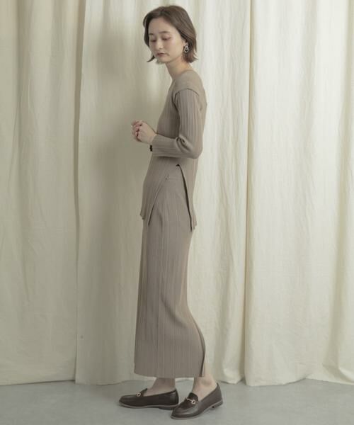 SENSE OF PLACE by URBAN RESEARCH / センスオブプレイス バイ アーバンリサーチ スカート | リブニットタイトスカート | 詳細20