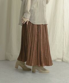 SENSE OF PLACE by URBAN RESEARCH / センスオブプレイス バイ アーバンリサーチ スカート | アニマルワッシャープリーツスカート