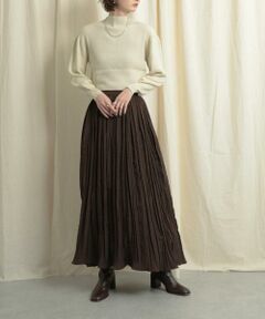 SENSE OF PLACE by URBAN RESEARCH / センスオブプレイス バイ アーバンリサーチ スカート | アニマルワッシャープリーツスカート