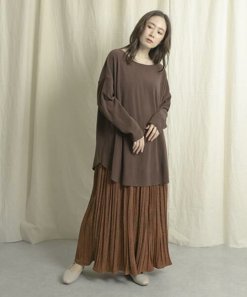 SENSE OF PLACE by URBAN RESEARCH / センスオブプレイス バイ アーバンリサーチ スカート | アニマルワッシャープリーツスカート | 詳細12