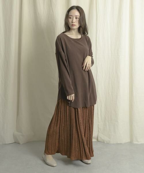 SENSE OF PLACE by URBAN RESEARCH / センスオブプレイス バイ アーバンリサーチ スカート | アニマルワッシャープリーツスカート | 詳細13