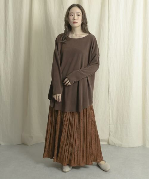 SENSE OF PLACE by URBAN RESEARCH / センスオブプレイス バイ アーバンリサーチ スカート | アニマルワッシャープリーツスカート | 詳細9