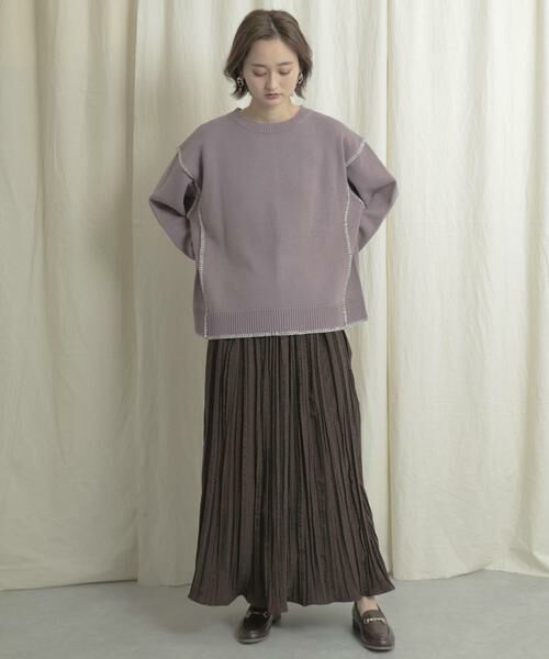 SENSE OF PLACE by URBAN RESEARCH / センスオブプレイス バイ アーバンリサーチ スカート | アニマルワッシャープリーツスカート | 詳細15