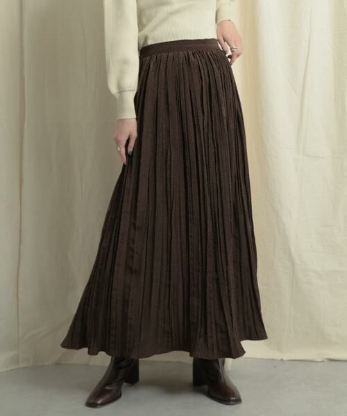 SENSE OF PLACE by URBAN RESEARCH / センスオブプレイス バイ アーバンリサーチ スカート | アニマルワッシャープリーツスカート | 詳細18