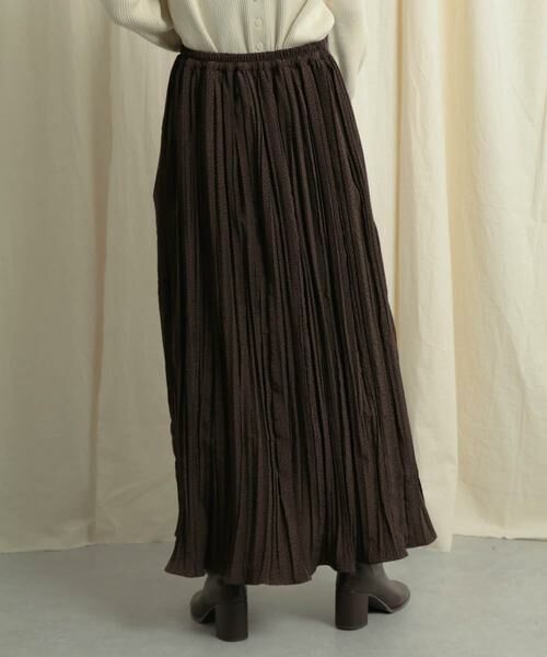 SENSE OF PLACE by URBAN RESEARCH / センスオブプレイス バイ アーバンリサーチ スカート | アニマルワッシャープリーツスカート | 詳細20